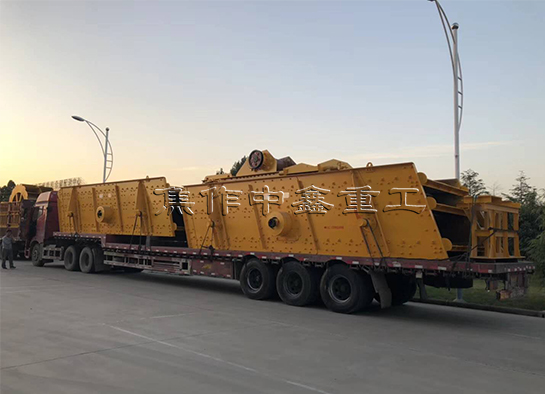 河卵石生產線發貨圖