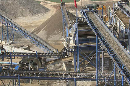 圓錐破碎機生產線